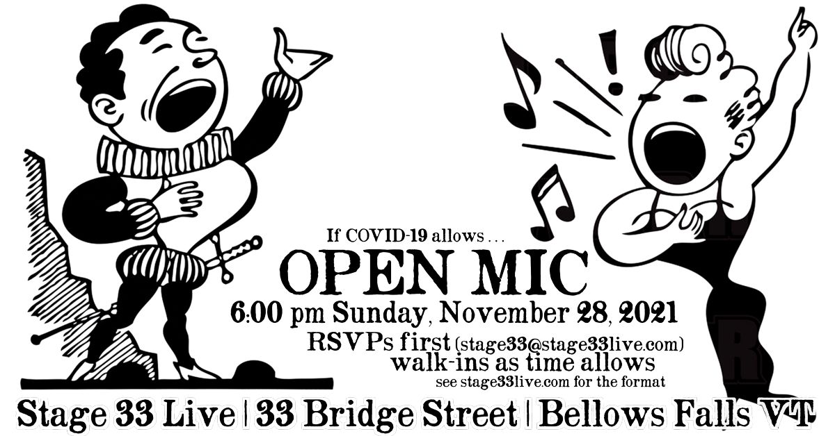 11/28/21: OPEN MIC