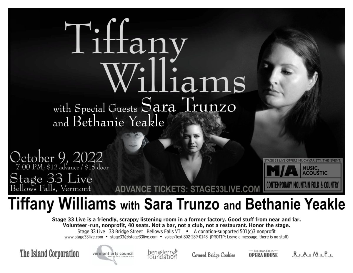 10/9/22: Tiffany Williams with Sara Trunzo and Bethanie Yeakle