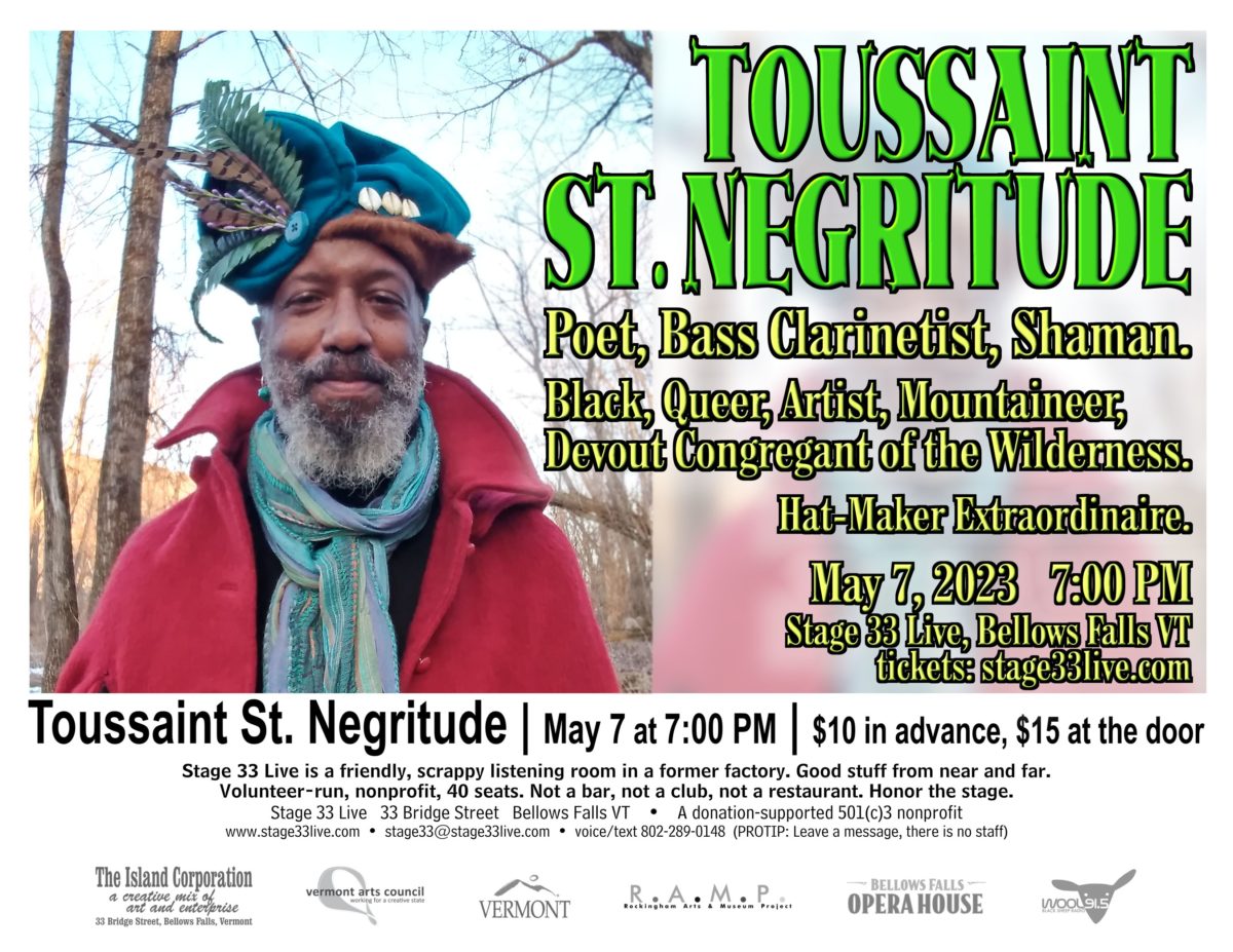 5/7/23: Toussaint St. Negritude