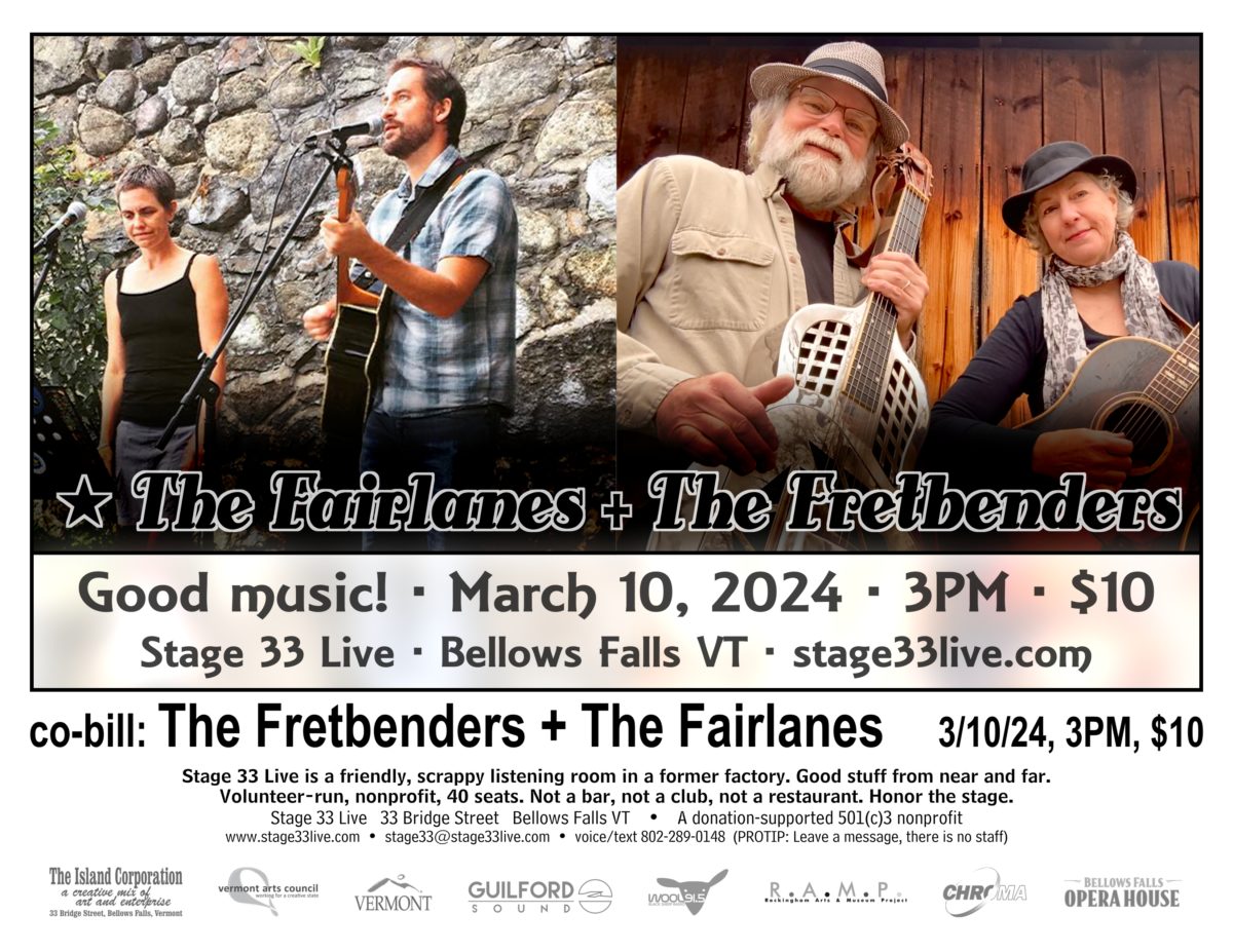 3/10/24: The Fairlanes and The Fretbenders