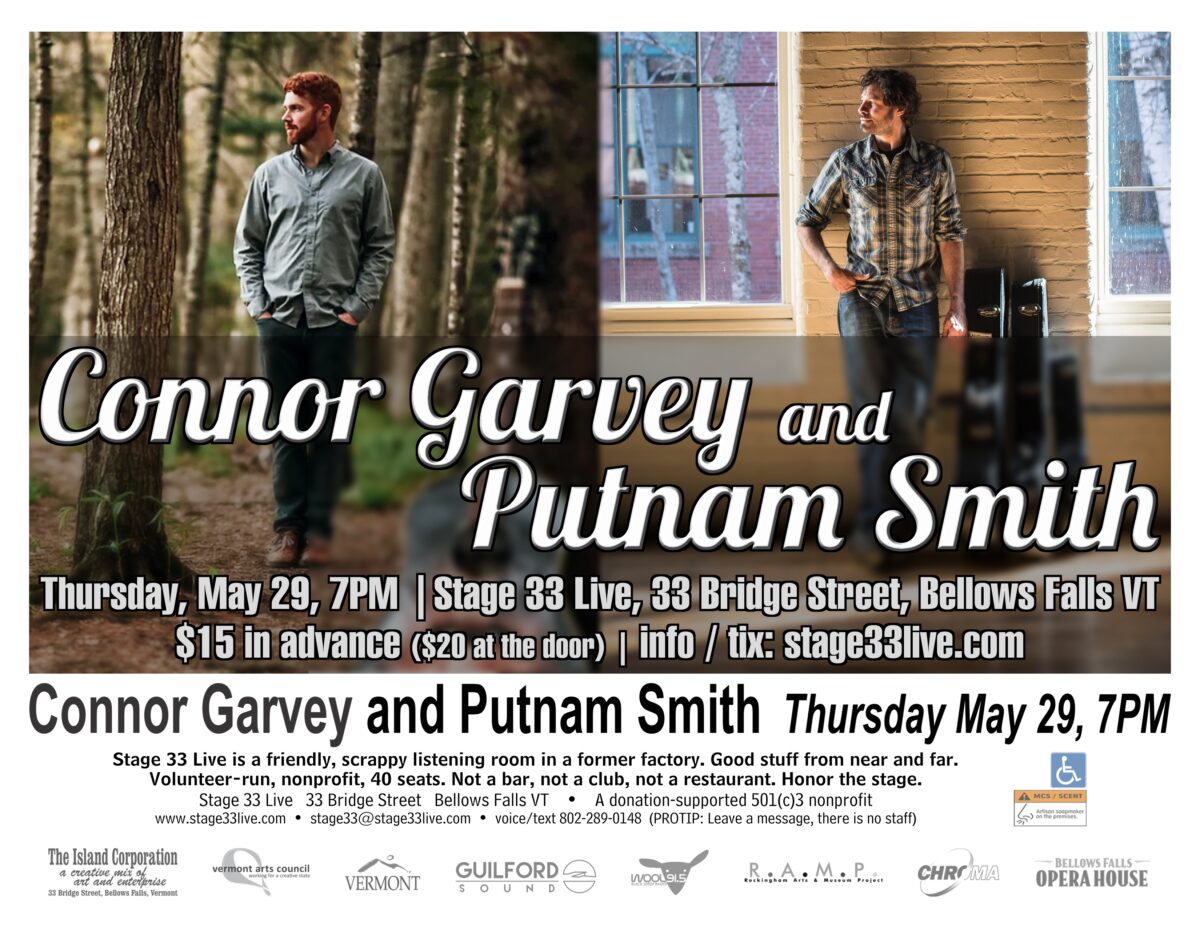 5/29/25: Connor Garvey + Putnam Smith