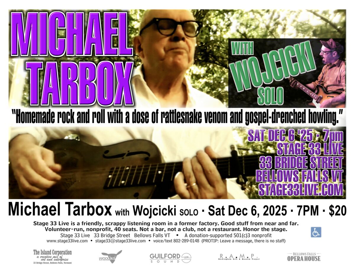 12/6/25: Michael Tarbox with Wojcicki (solo)