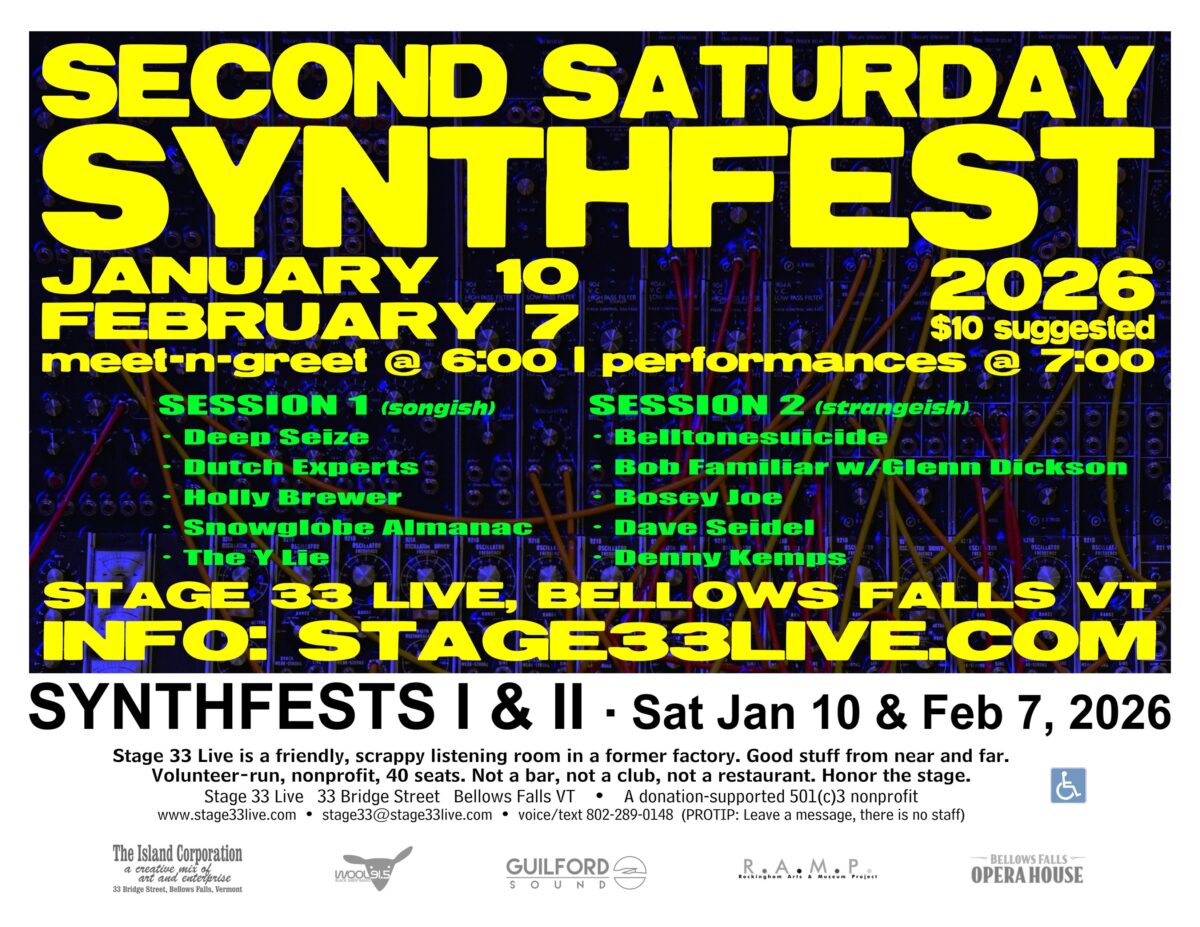1/10/26, Saturday: Synthfest Session 1 (6:00 PM)