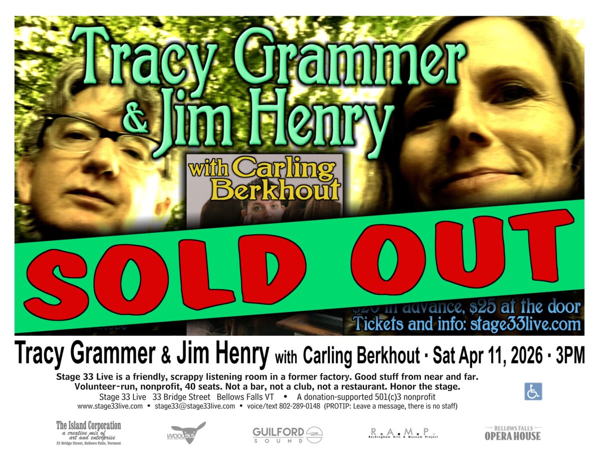 4/11/2026: Tracy Grammer & Jim Henry with Carling Berkhout