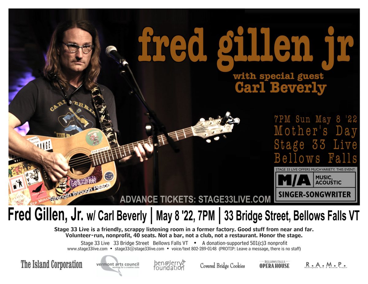 5/8/22: Fred Gillen Jr. with Carl Beverly