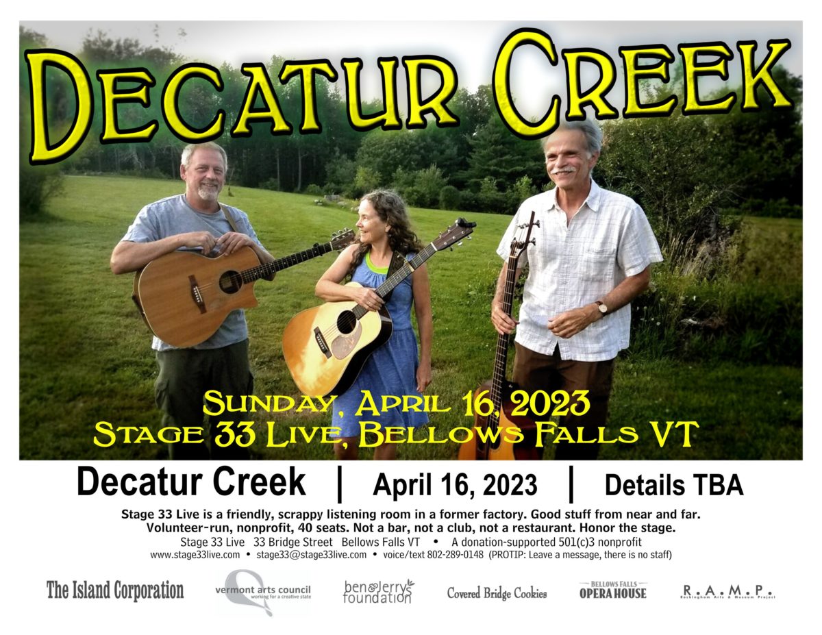 4/16/23, Sunday: Decatur Creek