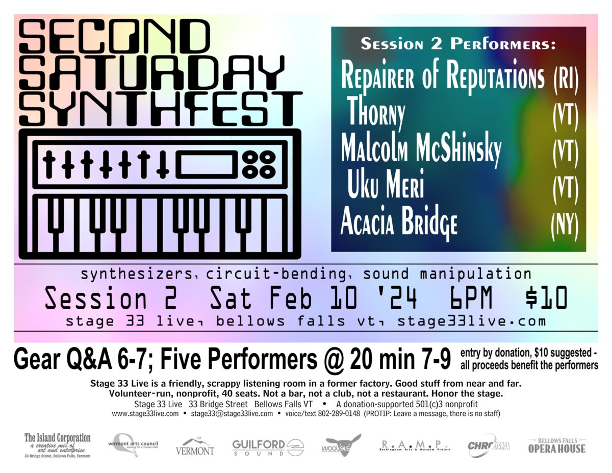 2/10/24: Second Saturday Synthfest, session 2