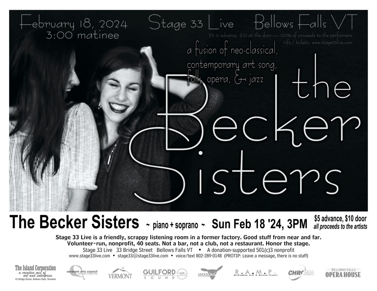 2/18/24: The Becker Sisters