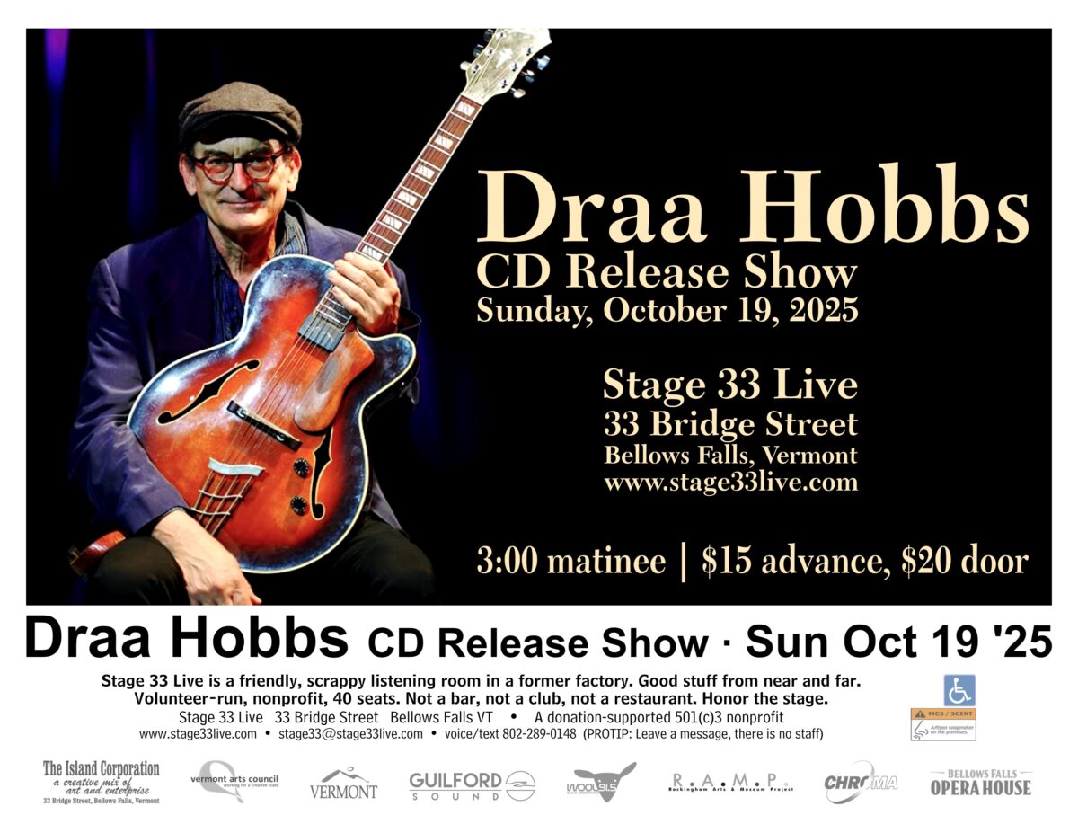 10/19/25, Sunday: Draa Hobbs CD Release Show (TIME TBD)